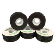 Madeira 314500 Magnet sided Bobbins for Commercial and Industrial Embroidery Machines144X86m Black