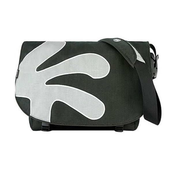 Crumpler STD-012 Sticky Date Messenger Bag Deep Olive / Silver BIG LOGO fits 12-17'' wide screen Laptop's