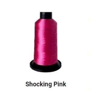 RPS P9078 Embroidery Thread Shocking Pink 3000m