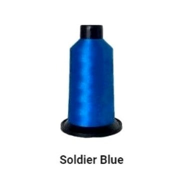 RPS P627 Embroidery Thread Soldier Blue 3000m