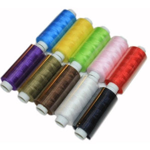 IdealThread Mixed Color Box of 10 for Sewing Machines