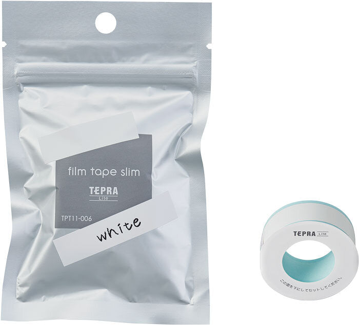 King Jim TPT11-006 TEPRA Lite Film Tape Width 11mm White-Made in Japan