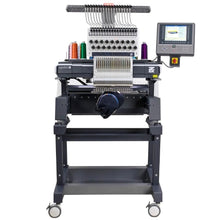 ZSK Sprint 8 Single Head 18-Needle Industrial Embroidery Machine - Made in Germany  ، تحميل الصورة في عارض المعرض

