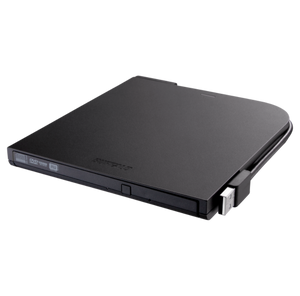 DVSM-PT58U2VB Slim/Portable DVD, Integrated USB cable