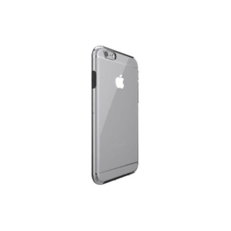 Gosh e174 Cross 4H Anti-Scratch Case for iPhone 6/6s - Black/Clear
