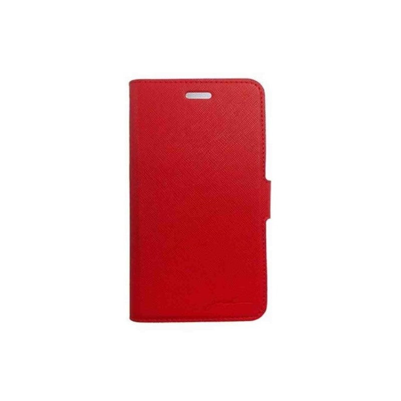 Gosh e177 Venetta Faux Leather case Red/Grey for iPhone 6/6S