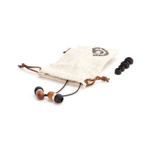 GC36175 WoodTones Headphones with Control Mic SA for Smart Phones and MP3  ، تحميل الصورة في عارض المعرض


