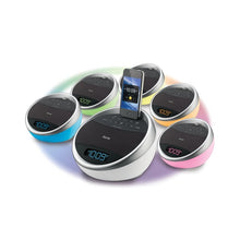 iHome iA17 App-enhanced Color Changing  Stereo FM Alarm Clock Radio  ، تحميل الصورة في عارض المعرض

