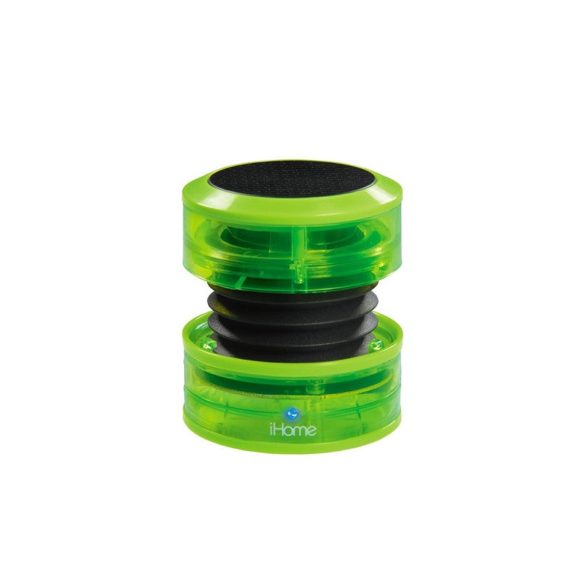 iHome IM60QNE iHome Portable Mini Speakers ( Neon Green)